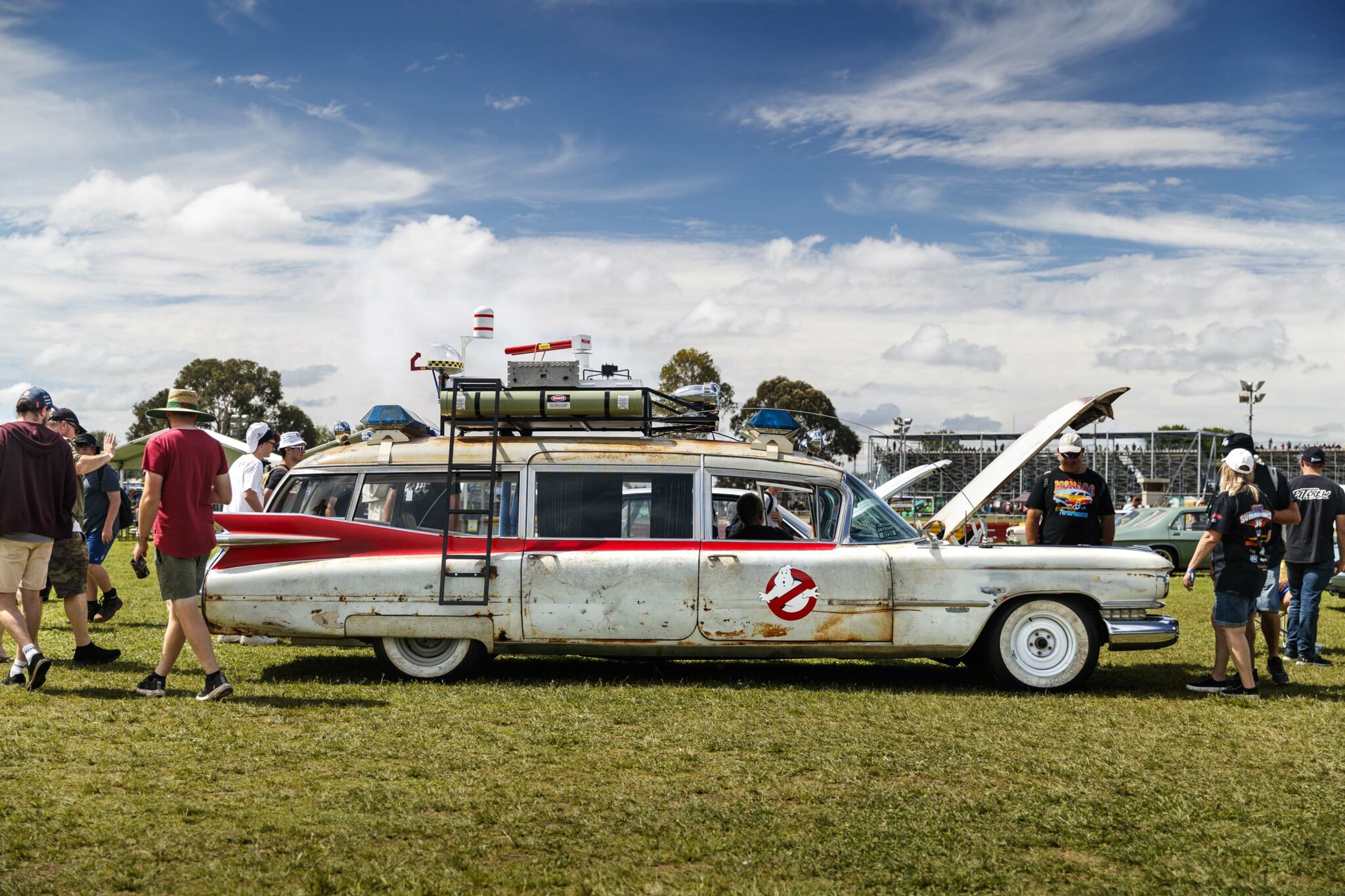 Blown LS3-powered Ghostbusters ECTO-1 replica!