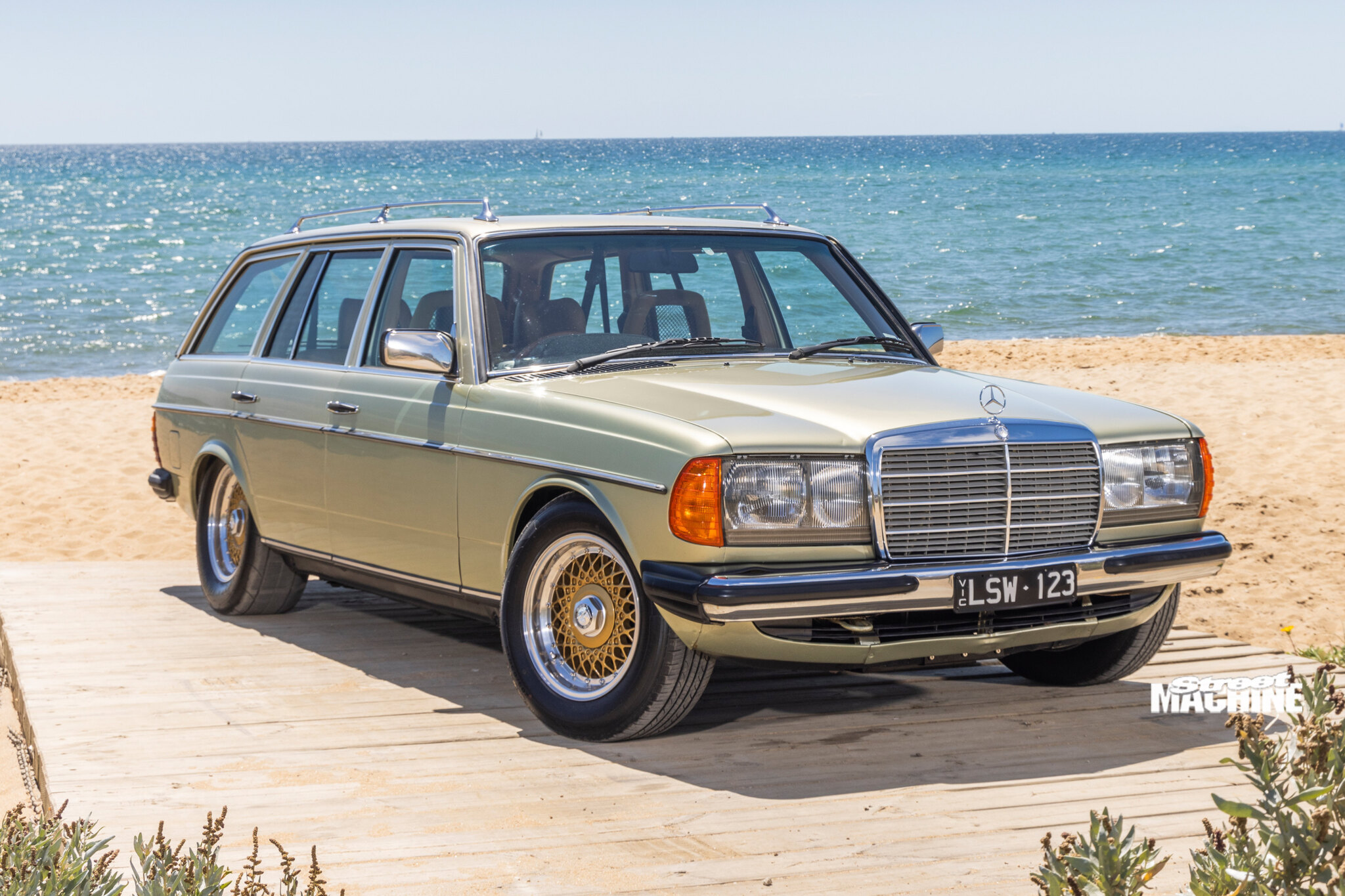 Twin-turbo LSA-swapped 1984 Mercedes-Benz wagon sleeper