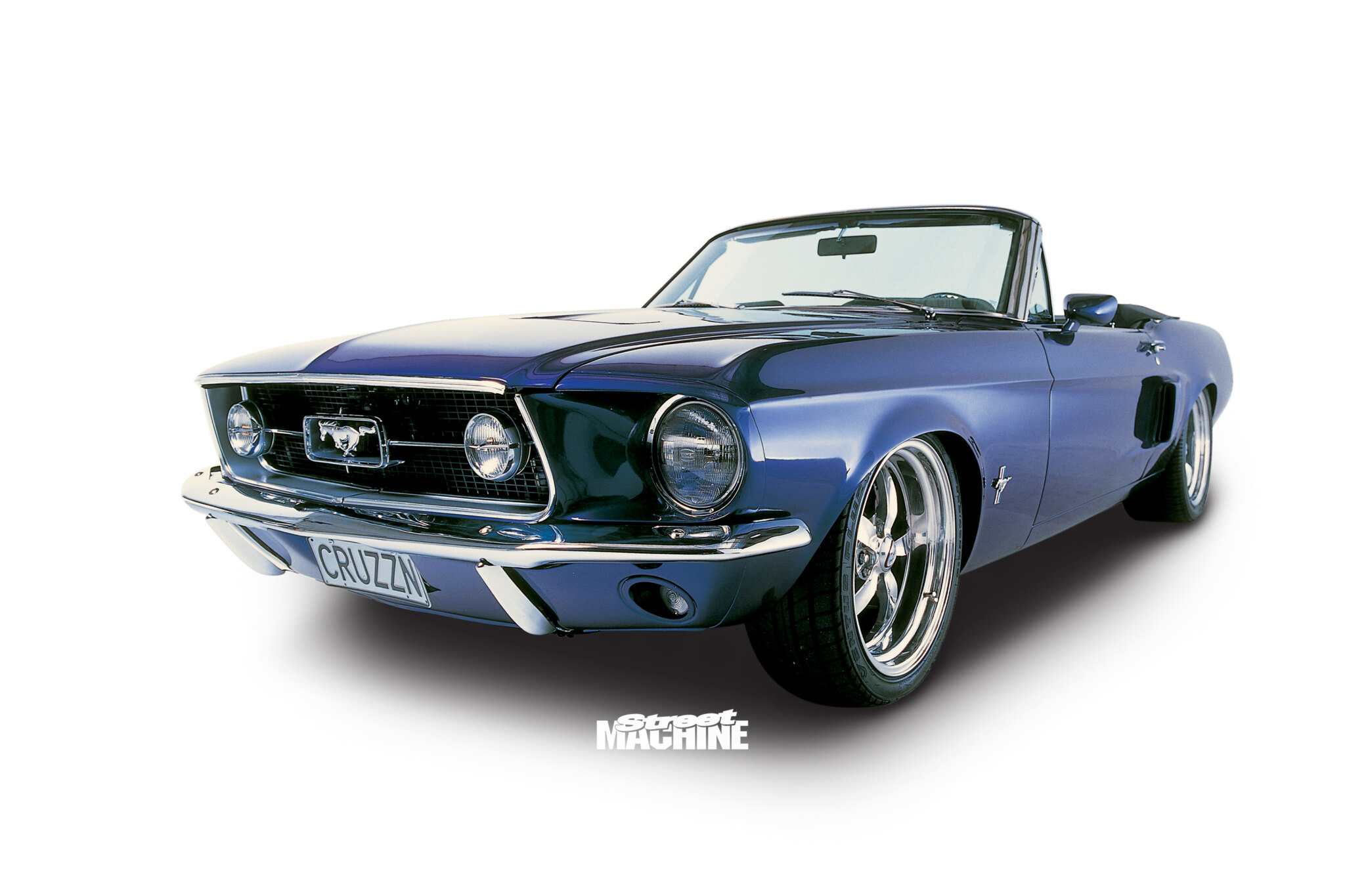 Russell Clarke’s 416-cube 1967 Mustang convertible