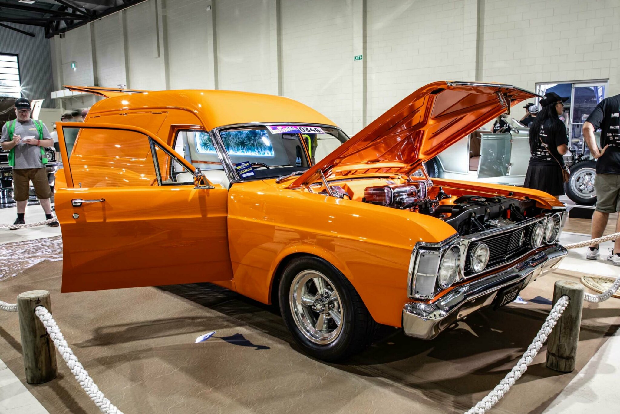 Raw Orange: The XW Ford Falcon van loaded with clever thinking
