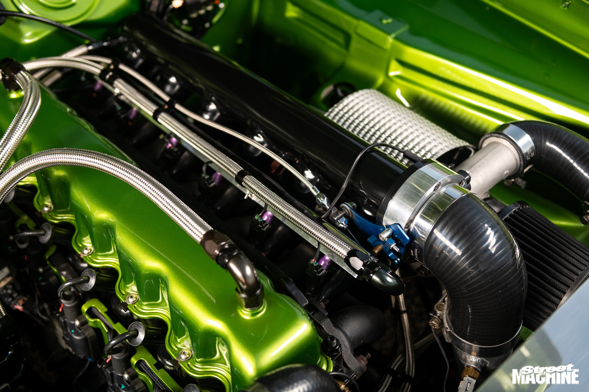 Turbocharged, EFI 265 Hemipowered VJ Charger