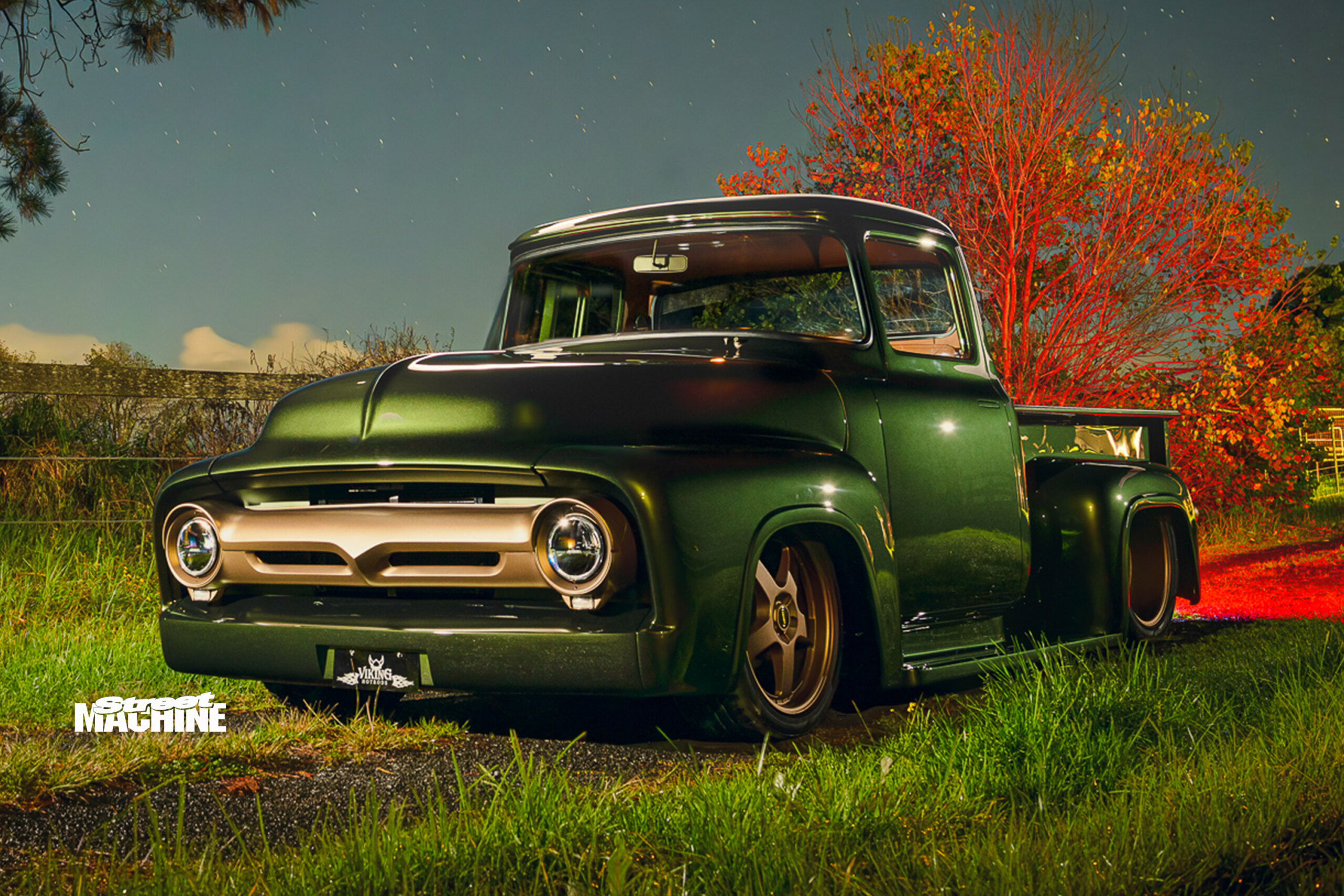 Whipple-charged, Coyote-powered 1956 Ford F100