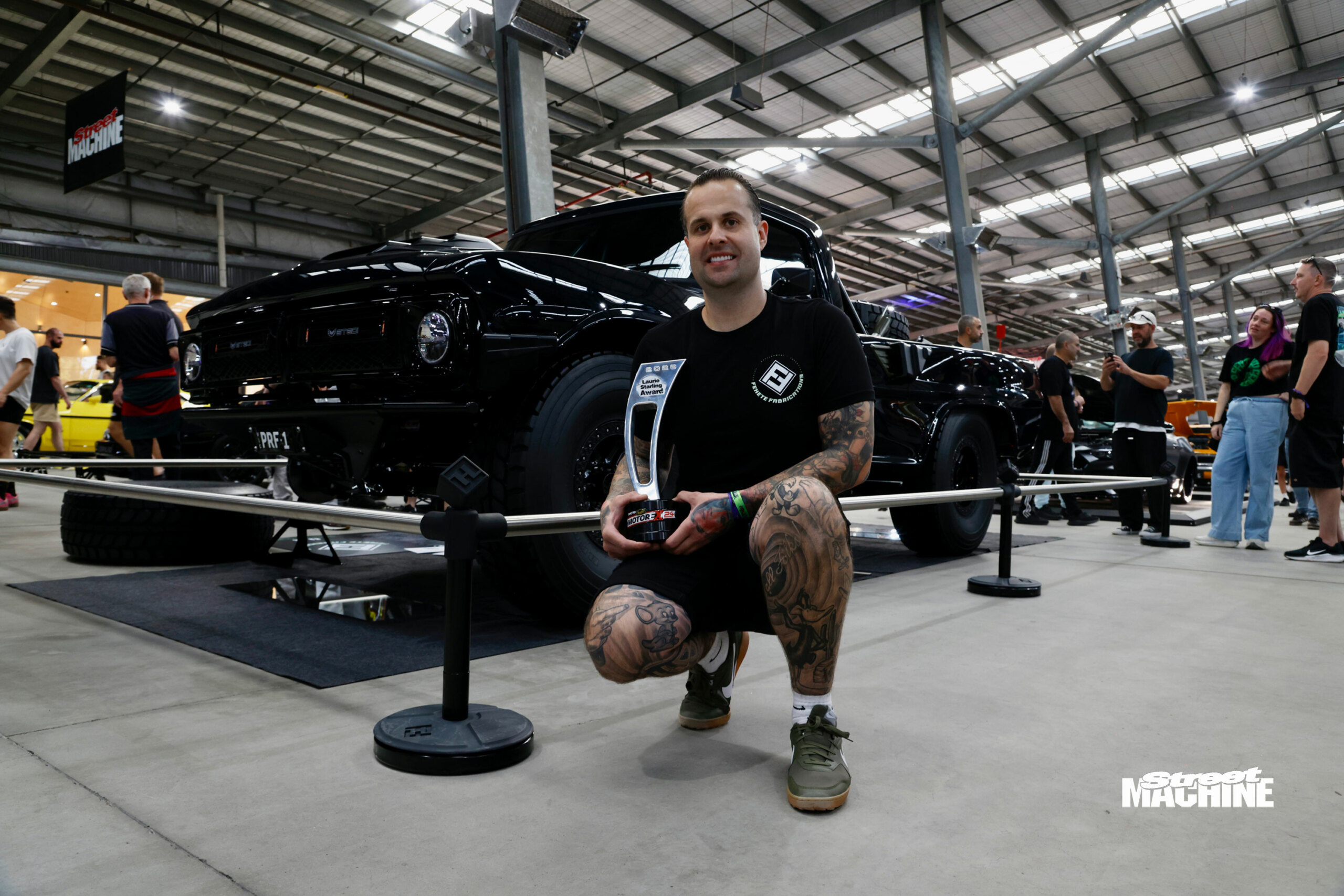 Fekete Fabrications F100 pre-runner wins 2026 Laurie Starling award